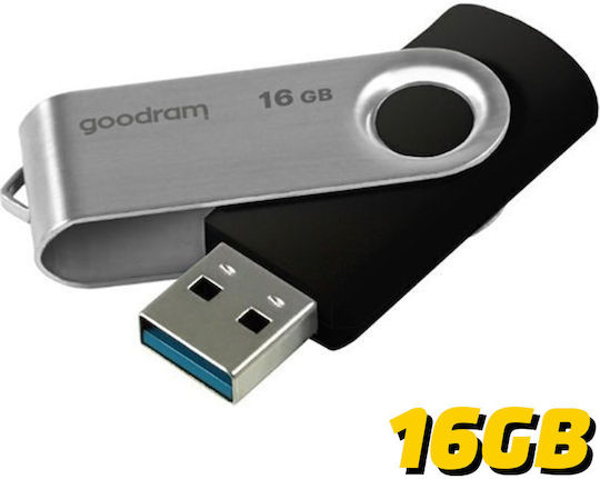 GoodRAM Pendrive Uts3 16GB USB 3.2 Stick Schwarz