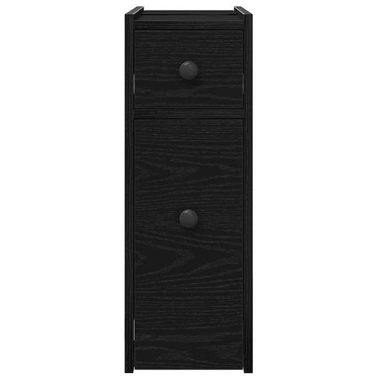 vidaXL Junger Badezimmerschrank B80xT18xH60cm Eiche