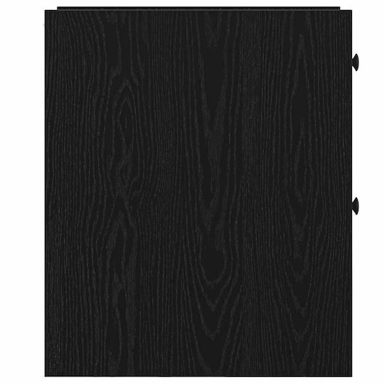 vidaXL Junger Badezimmerschrank B80xT18xH60cm Eiche