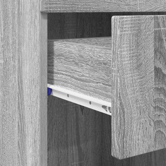 vidaXL Badezimmerschrank B37xT31.5xH82cm Sonoma