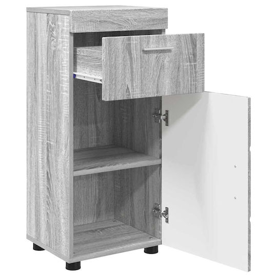 vidaXL Badezimmerschrank B37xT31.5xH82cm Sonoma