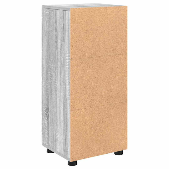 vidaXL Badezimmerschrank B37xT31.5xH82cm Sonoma