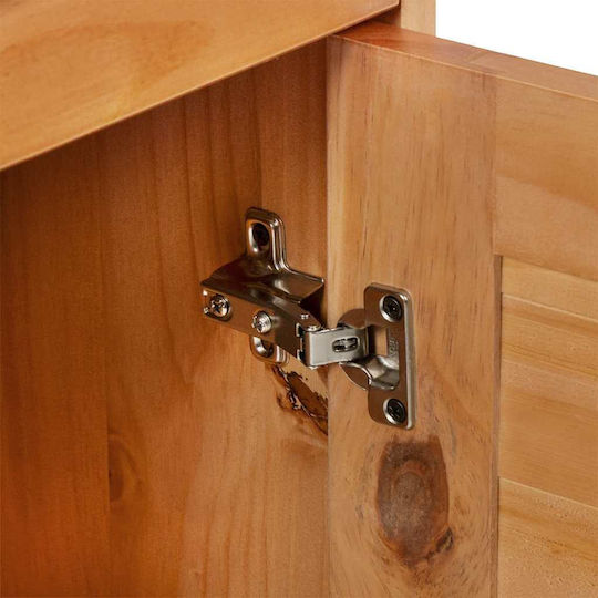 vidaXL Bathroom Cabinet L37xW34xH80cm Brown