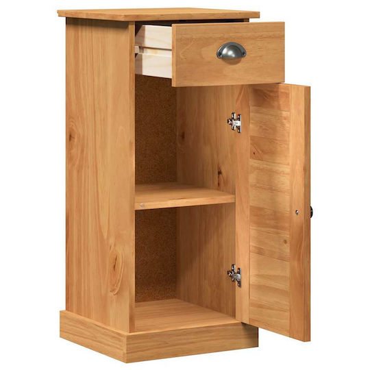 vidaXL Bathroom Cabinet L37xW34xH80cm Brown
