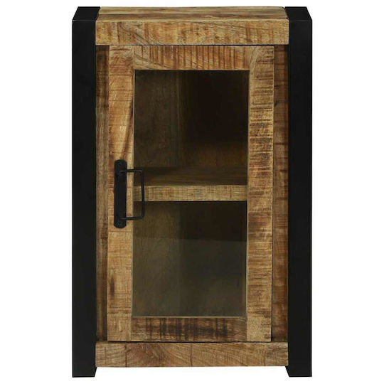 vidaXL Wood Bathroom Cabinet L40xW30xH60cm Brown