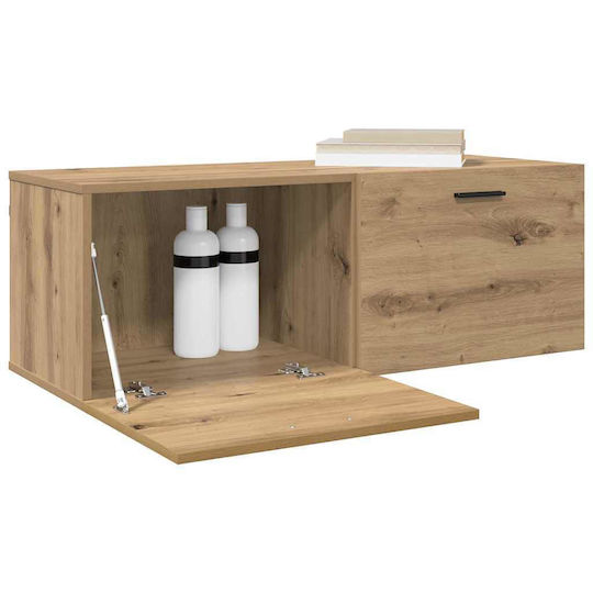 vidaXL Ντουλάπι Μπάνιου 100x36.5x35cm Δρυς
