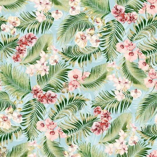 Lino Home Läufer Freya 601 Aqua 45x145 cm