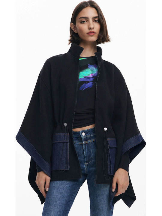 Aldama Denim Γυναικείο Πόντσο