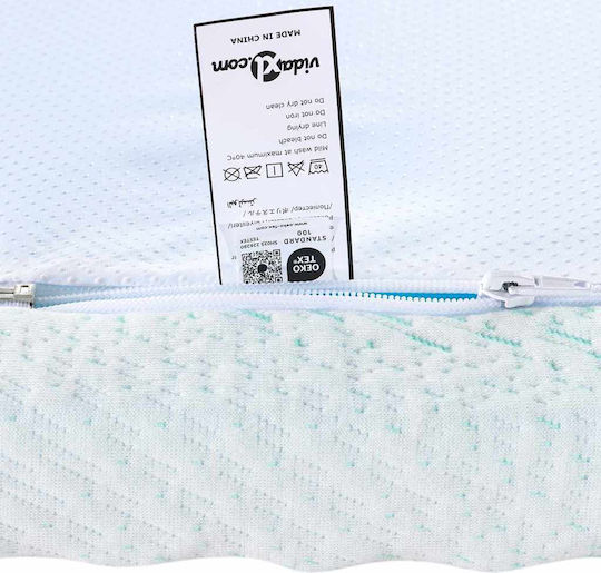 vidaXL Topper King Size Spumă 180x200x6buc