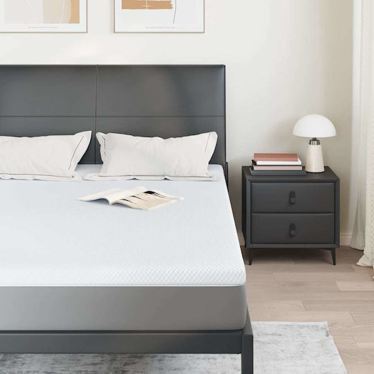 vidaXL Mattress Topper Double Polyester 140x200x5cm