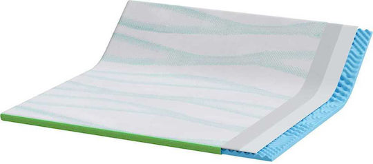 vidaXL Topper King Size Spumă 200x200x6buc