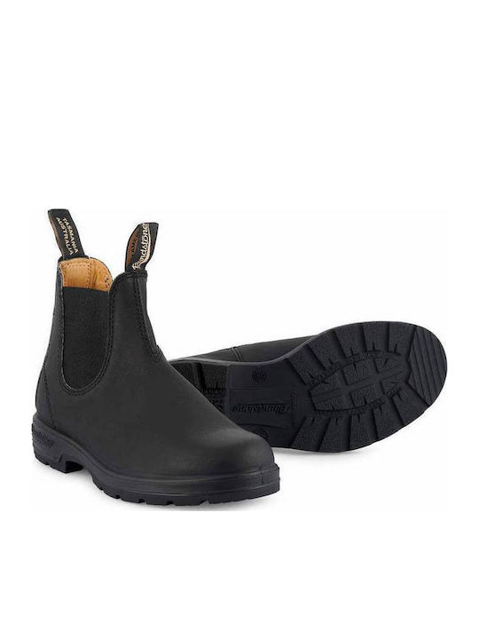 Piele Negru Ghete Chelsea