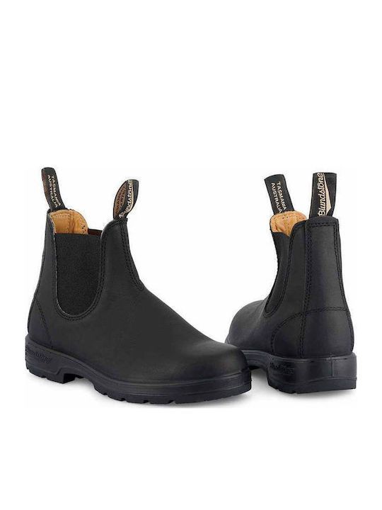 Piele Negru Ghete Chelsea