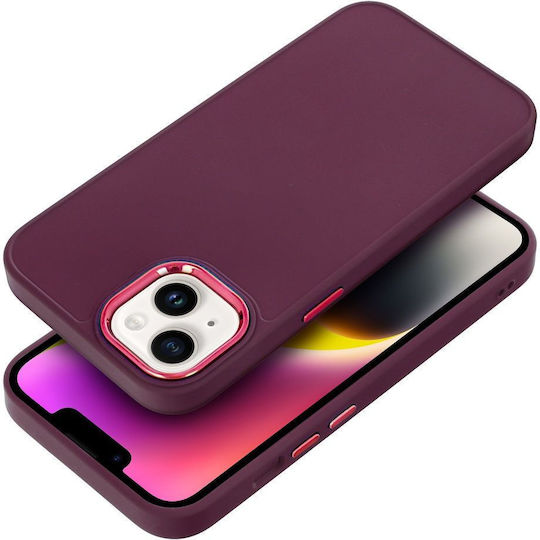 Partner Tele Back Cover Σιλικόνης / Πλαστικό / Tempered Glass Μωβ (Galaxy A12)