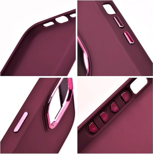 Partner Tele Back Cover Σιλικόνης / Πλαστικό / Tempered Glass Μωβ (Galaxy A12)
