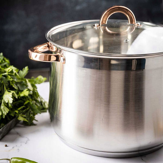 Klausberg Gastro Βαθιά Ανοξείδωτη Κατσαρόλα 8.6lt / 24cm