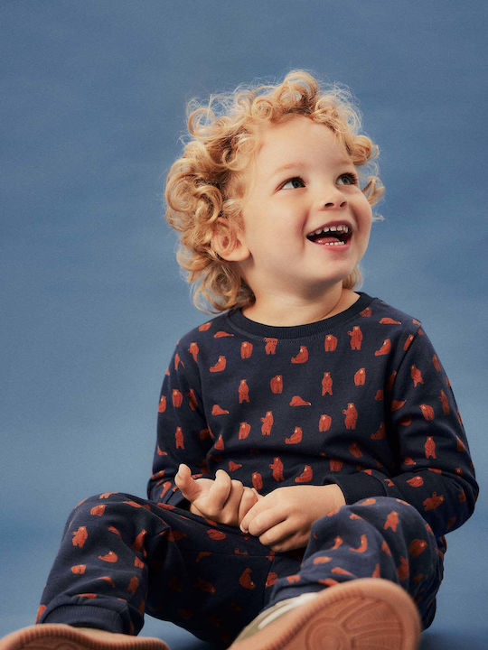 Kinder-Sweatshirt Indigo