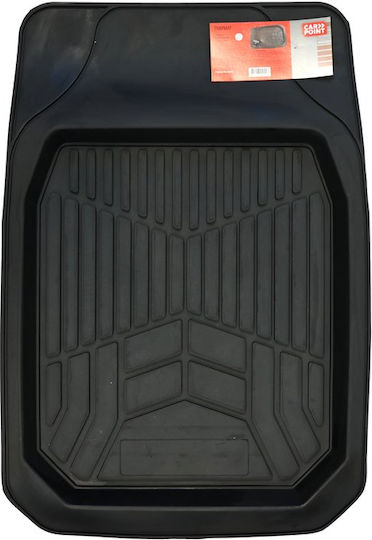 Carpoint Front Mat Universal Tray Type Black