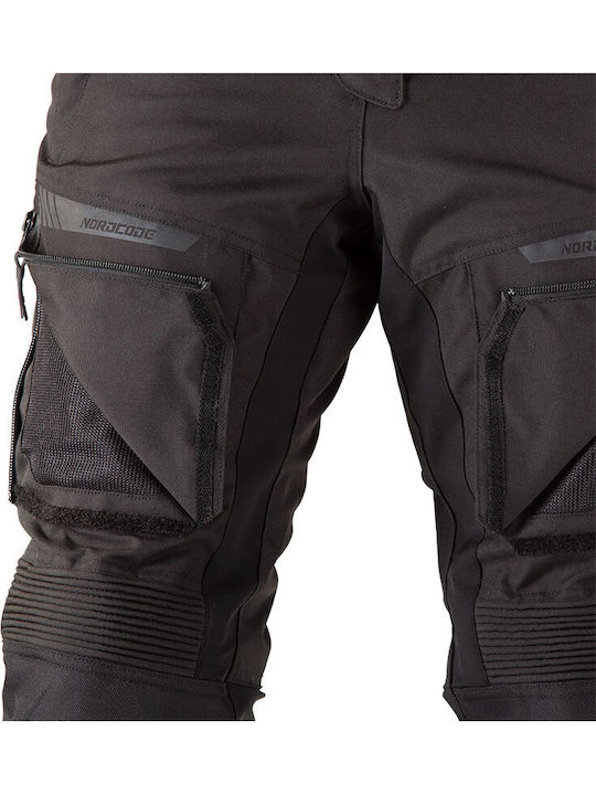 Nordcode Senegal Oversize Men's 4 Season Motorcycle Waterproof Pants Black