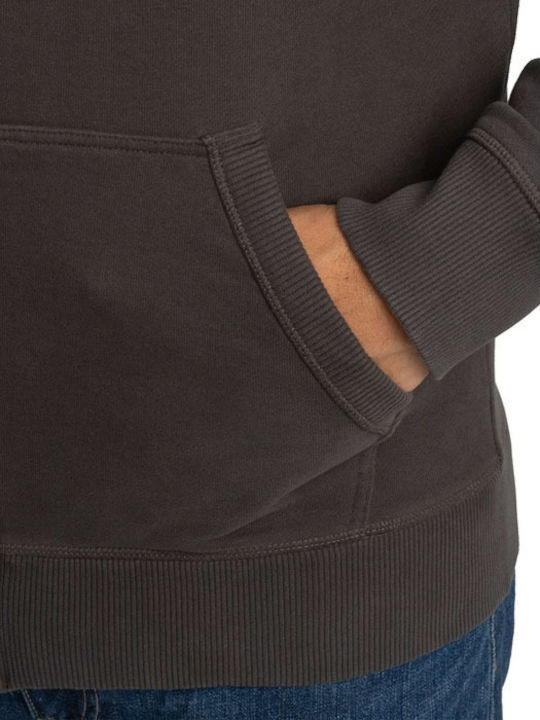 Sweatshirt with Hood Carbon