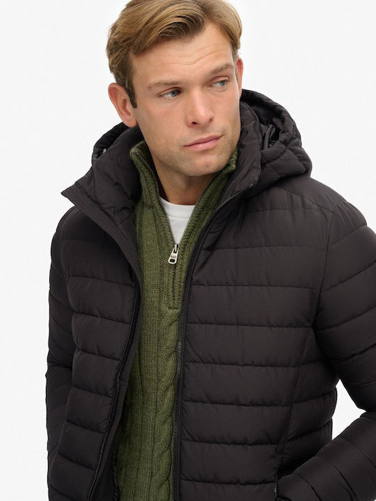 Fuji Χειμωνιάτικο Μπουφάν Puffer Black
