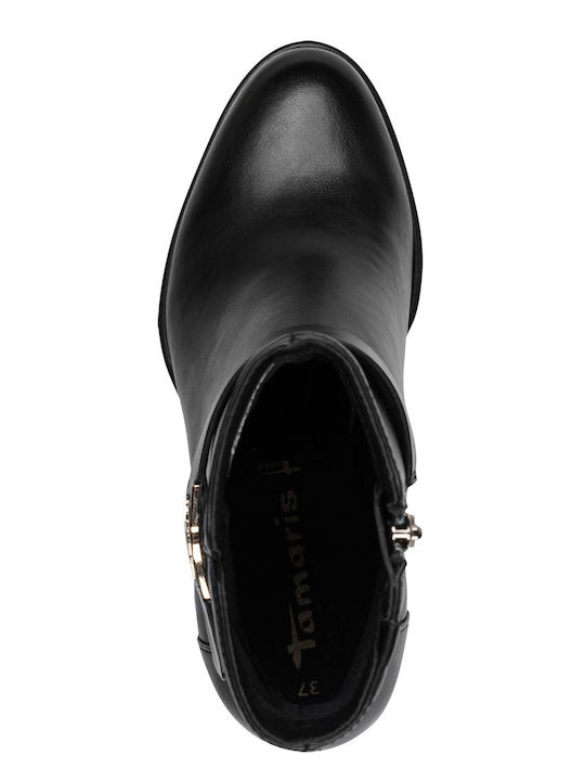 Women's Ankle Boots with Medium Heel Black