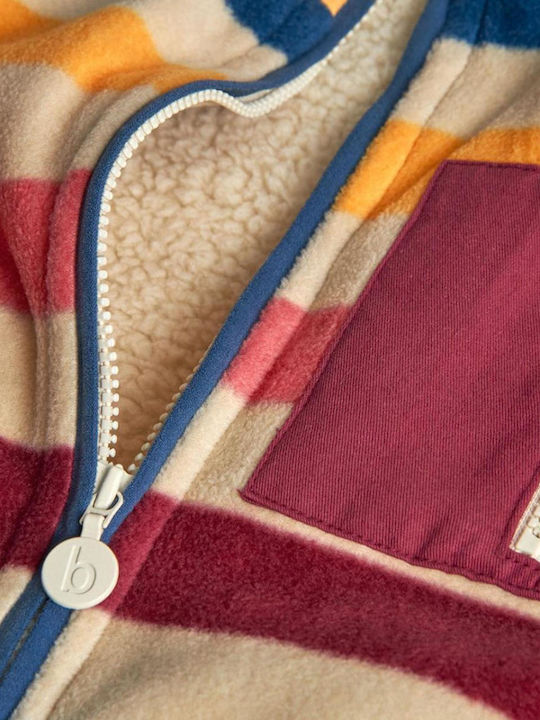Kids Cardigan Fleece Multicolor