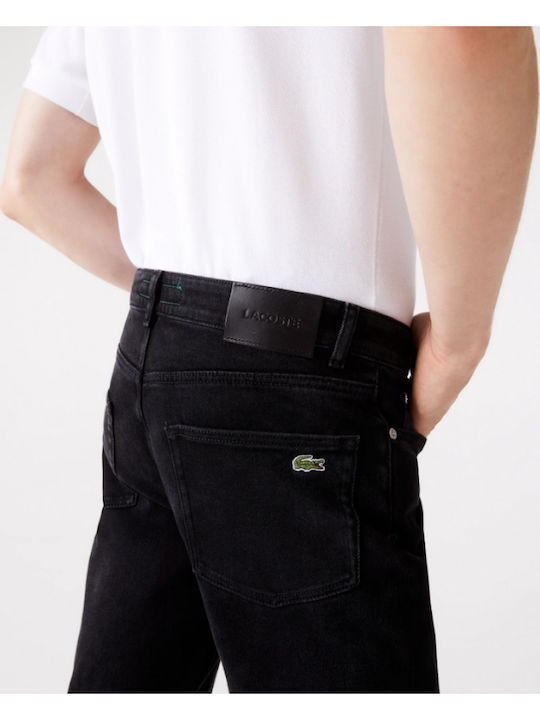 Men's Jeans Pants Elastic with Slim Fit Black