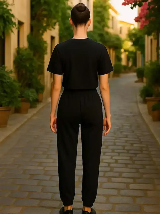 Damen Jogginghosen Schwarz
