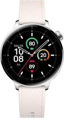 OnePlus Watch 3 43mm Stainless Steel 43mm Waterproof with Heart Rate Monitor (Silver Steel)
