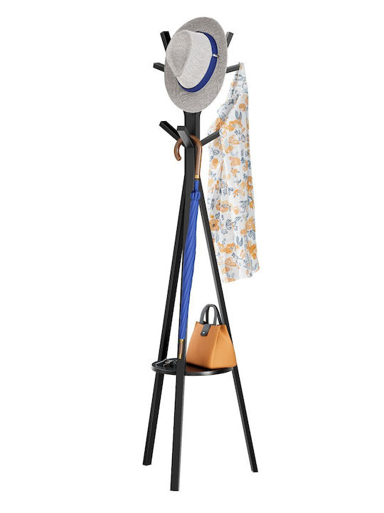 Mark Adler Metallic Coat Rack Black 179cm