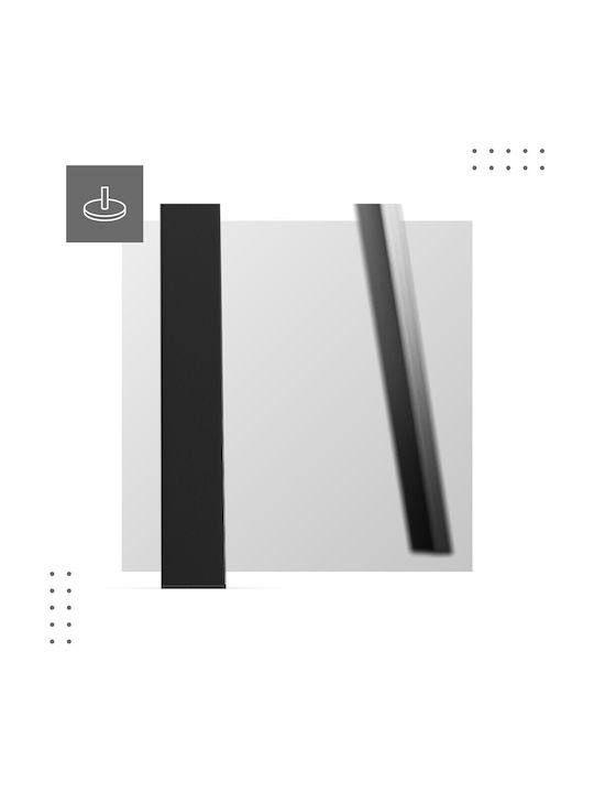 Mark Adler Metallic Coat Rack Black 179cm