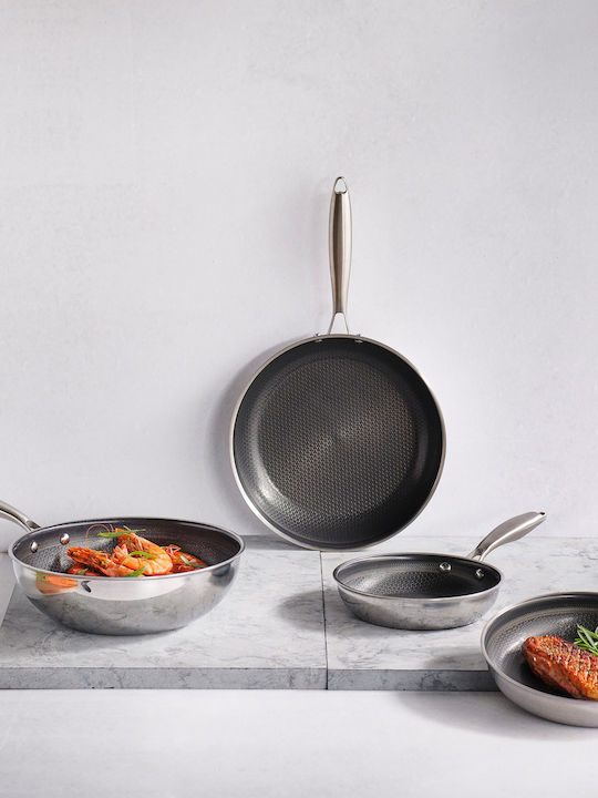 Cosy & Trendy HexaPro Hybrid Wok made of Aluminum with Non-Stick Coating 28cm