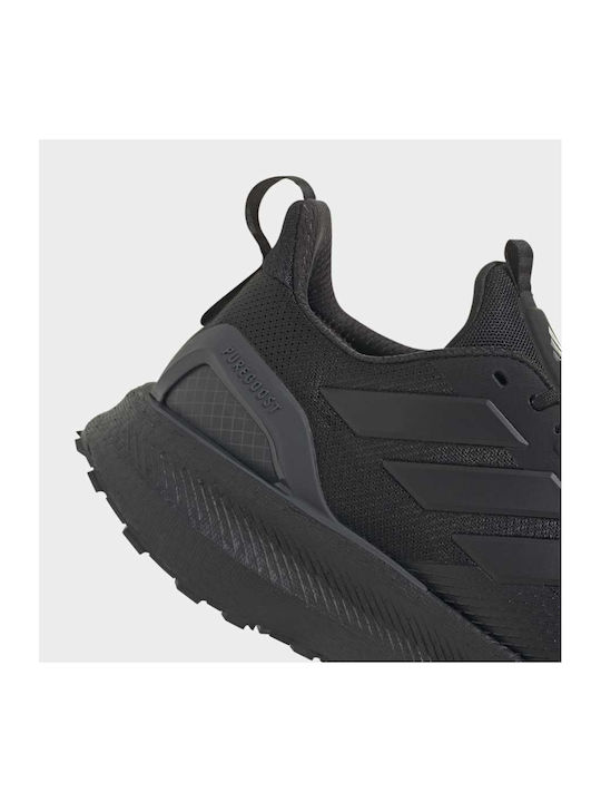 Performance Pureboost 5 Herren Sportschuhe Laufen Schwarz