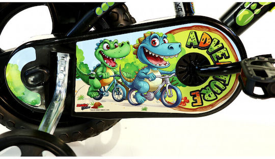 Dino Bikes Dino 12" Kinder Fahrrad Stadt Gelb