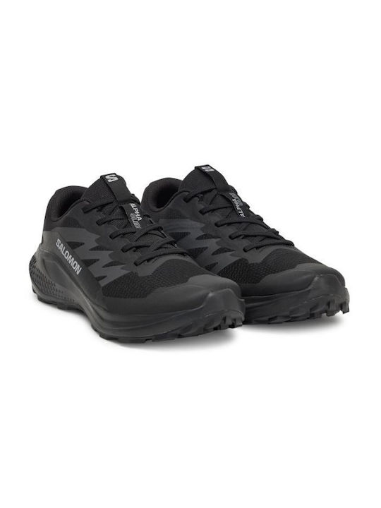 Alphaglide Ανδρικά Αθλητικά Παπούτσια Trail Running Μαύρα