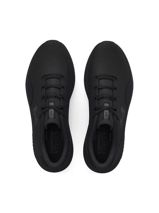 Charged Surge 4 Damen Sportschuhe Laufen Schwarz