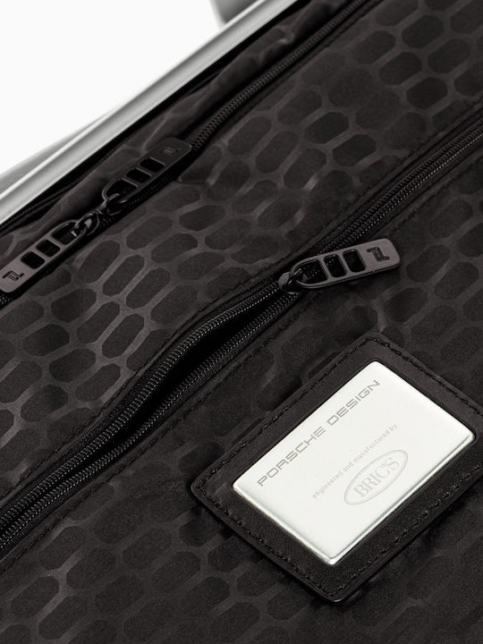 Porsche Design Roadster Large Travel Suitcase Aluminum Silver with 4 Wheels Height 78cm
