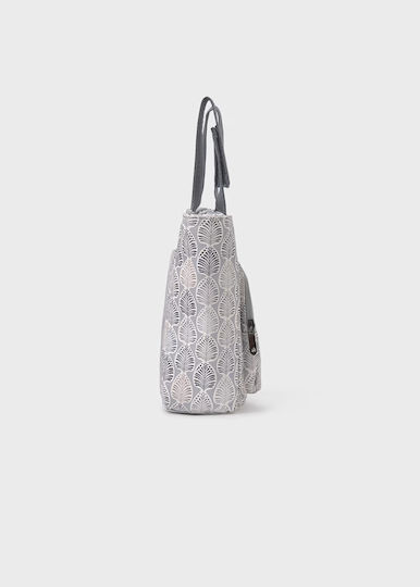 Mayoral Shoulder/Hand Diaper Bag Gray