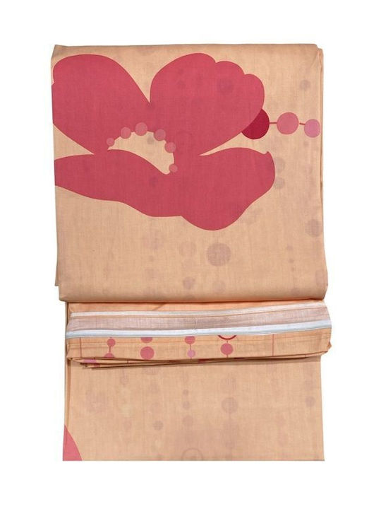 Duvet Cover Queen 230x260 Elle Peach