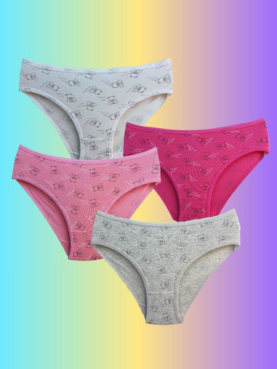 Esthisis Комплект детски гащички Multicolored 4бр