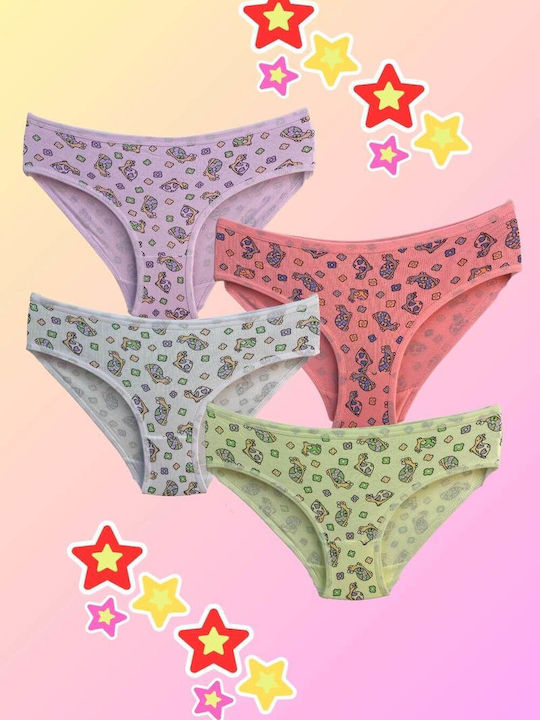 Esthisis Комплект детски гащички Multicolour 4бр