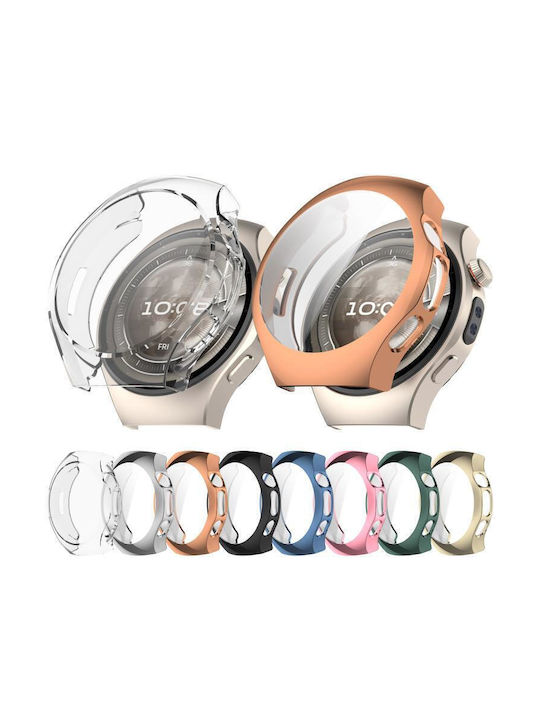 Protecție ceas Carcasă de Silicon în culoarea Auriu pentru Huawei Watch 5 46mm