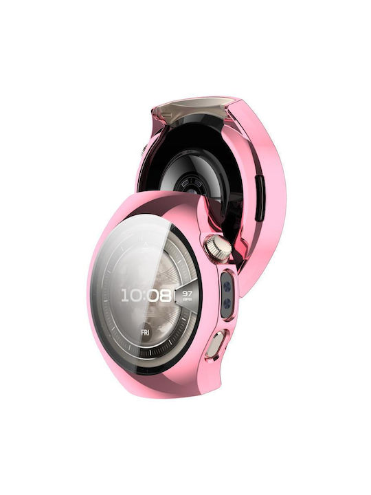 Watch Protection Silicone Case in Pink color for Huawei Watch 5 42mm