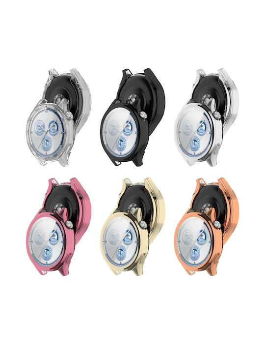 Watch Protection Silicone Case in Pink color for Huawei Watch GT 5 46mm