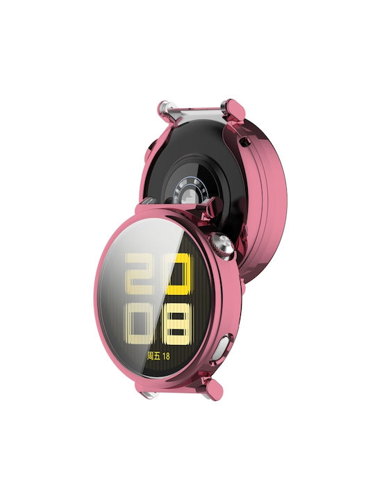 Watch Protection Silicone Case in Pink color for Huawei Watch GT5 Pro 42mm