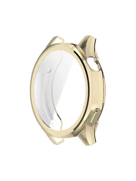 Watch Protection Silicone Case in Gold color for Huawei Watch GT 5 46mm