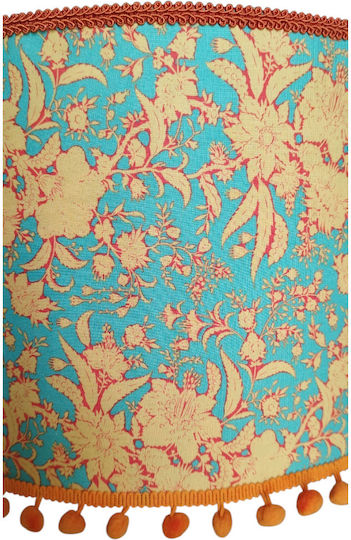 Oxygen Flowers Lustră Portocaliu cu Dulie E27 35x20cm.