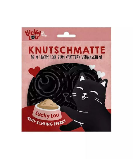 Lucky Lou Bol de plastic pentru hrană pentru câine și pisică