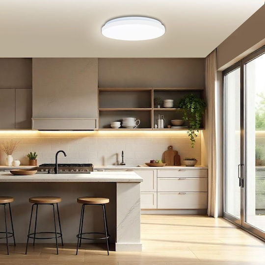 Vivalux Ceiling Mount Light 31cm with Integrated LED